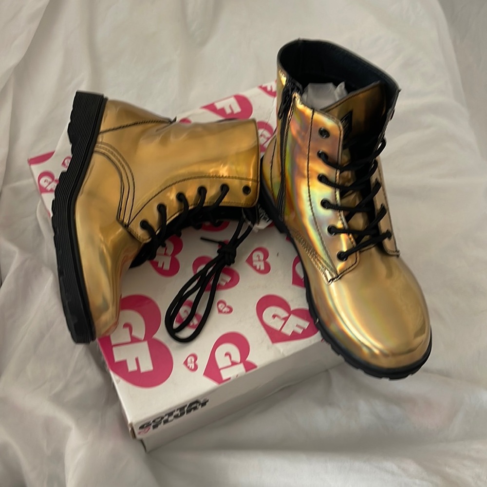 Nice gold boots